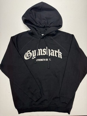 Gymshark Strength Dept Hoodie Black XS Training Gym Athleisure Pullover