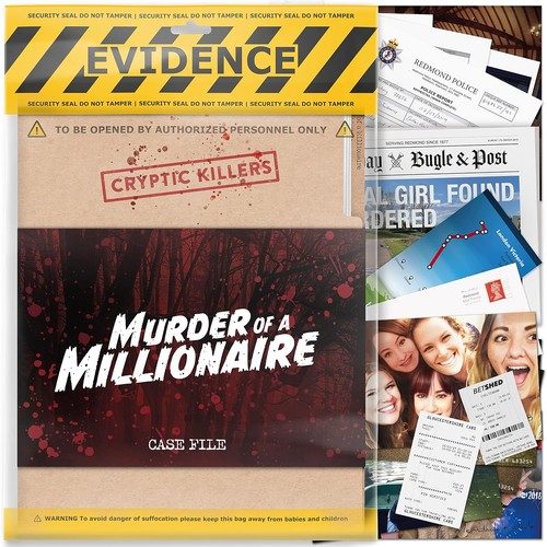Juego Cold Case File Investigation Murder Mystery Edición Estándar para Adultos