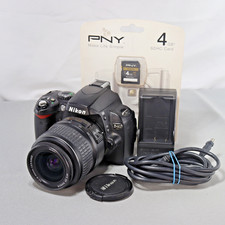 Nikon D40 6MP DSLR Camera W 18-55mm Lens TESTED W 4gb Sd  Charger SC 39,982