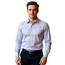 Brooks Brothers Madison Fit Non Iron Supima CottonDress Shirt Mens 16 1/2 34