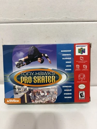 New ListingTony Hawk's Pro Skater (Nintendo 64) N64 Box & Tray  Only. NO GAME