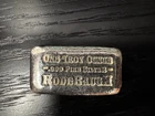 1 Troy oz Rodebaugh .999 Fine Silver Bar