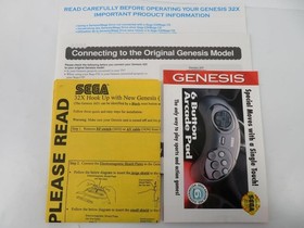 NEW ~ Sega Genesis 32X Black Add on Console Bundle in Retail Box MK-84000 ~ NIB