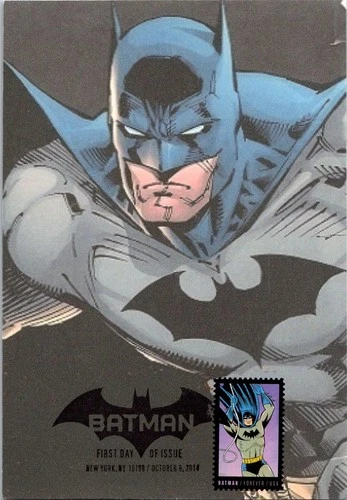 Dr Jim Stamps Maximum Card Batman Forever Fdc