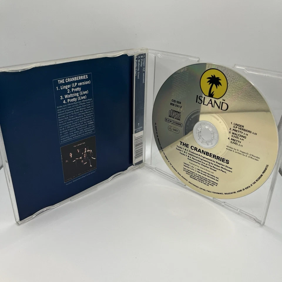 THE CRANBERRIES - Linger - 4 Track CD Single - 1994 - Изображение 2 из 3