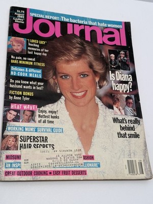 Ladies Home Journal August 1989 Princess Diana William Harry