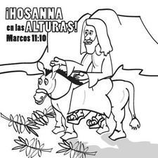 Spanish Easter Memory Cross Coloring Card 12-Pack 6×6 Bible Story Craft - 12/Pk