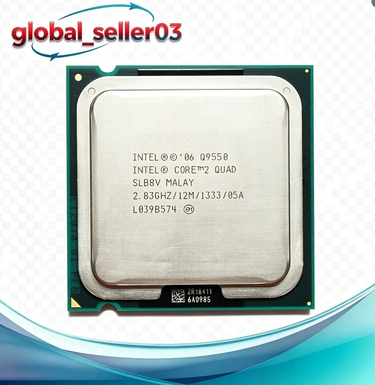 Intel Core 2 Quad Q9550 LGA 775/Socket T Computer Processors for