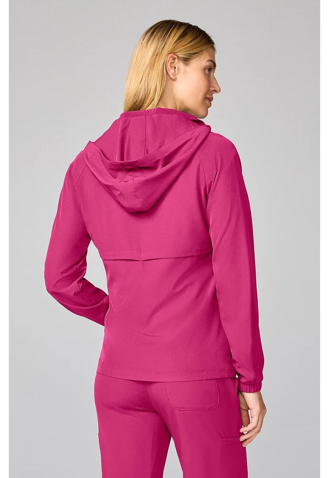 Med Couture AMP Warm Up Jacket MC00028 PKNO Pink Power Free Ship - Image 2 of 4