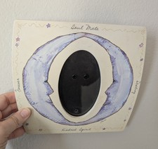 Celestial picture frame crescent moon anthrop...