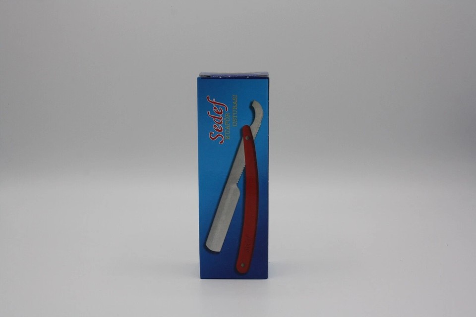 12 Sedef Plastic Handle Straight Razor Used with Replaceable Blade ...