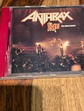Anthrax Live: The Island Years CD 1994 Thrash Metal Island Megaforce Records