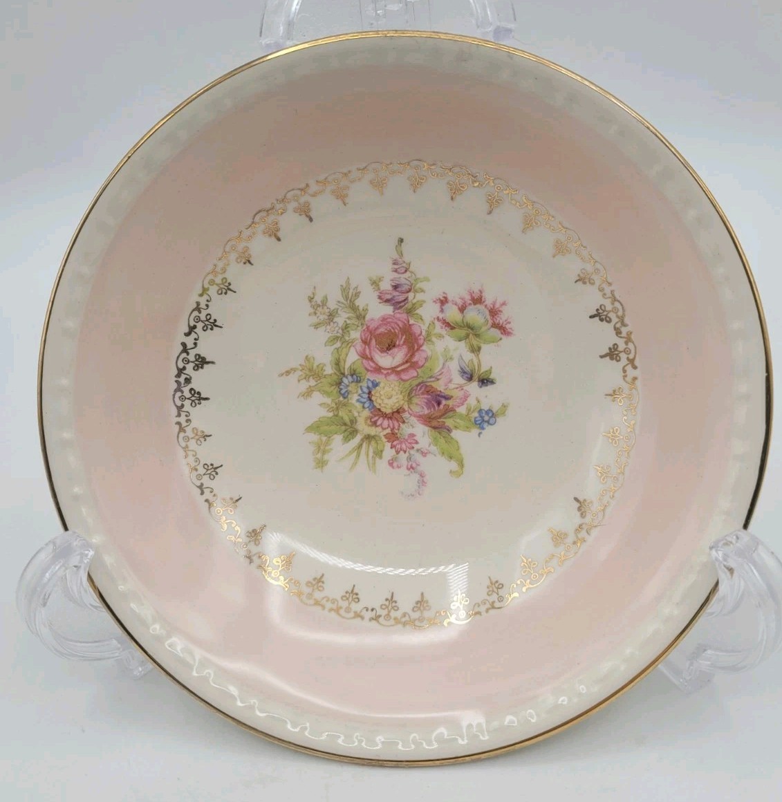 Vintage Homer Laughlin Eggshell Georgian Pink 5.5