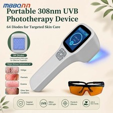 308nm Phototherapy Device 64 Diodes Narrowband UVB Lamp for Skin Wellness Home