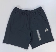 Men's Adidas Fleece Shorts Cotton/Poly Front Zip Pockets Size Medium