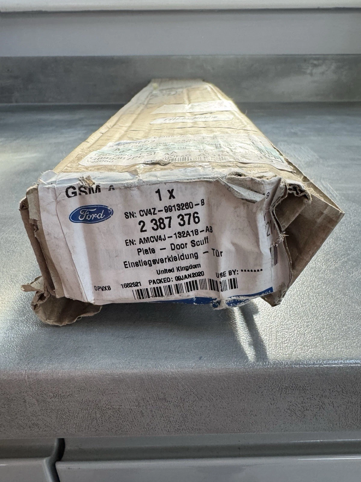 Genuine Ford Kuga Pair Of Tread Scuff Plate Sill Protector 2387376 Brand New 8