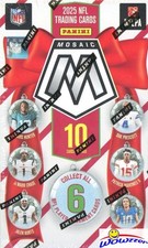 2025 Panini MOSAIC Football EXCLUSIVE Factory Sealed ORNAMENT Box-RED STRIPE RC!