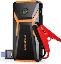 VTOMAN V6 Pro Jump Starter 2000A Car Battery Jumper Starter Portable 7L Gas/5L D