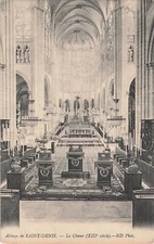 93 ABBAYE SAINT-DENIS CHOIR - 43951