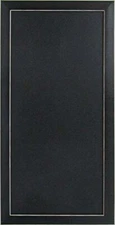DesignOvation Wyeth Framed Magnetic Chalkboard, Black