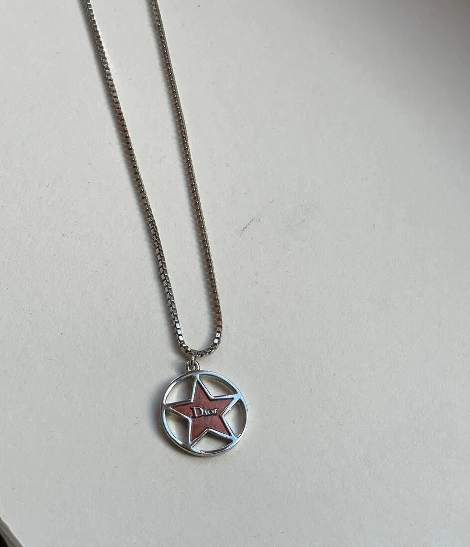 Dior star necklace cheap