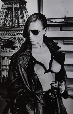HELMUT NEWTON - orig. vintage Photo Litho ''Bergstrom'' - Special Collection