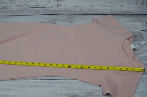 Victorias Secret Pink Ribbed Bodycon Maxi Dress Womens Size Small Sm S NWT - Picture 8 of 14