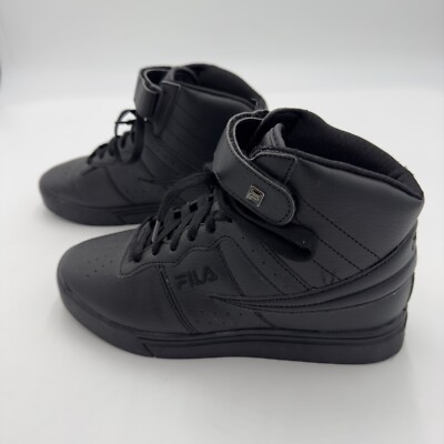 Black Suede Black Fila F13 High Fila HIGHTop Basketball Sneakers