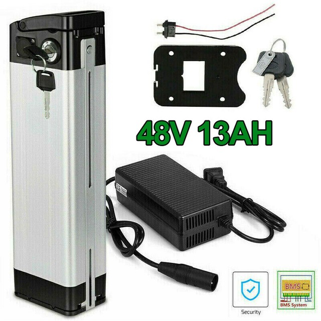 48V 13AH 500W Silverfish Liion Ebike Battery Kit Electric Bicycle W