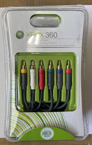 NUEVO Microsoft Xbox 360 Componente HD AV Cable FABRICANTE DE EQUIPOS ORIGINALES Sellado de fábrica B4V-00004 - Imagen 1 de 3