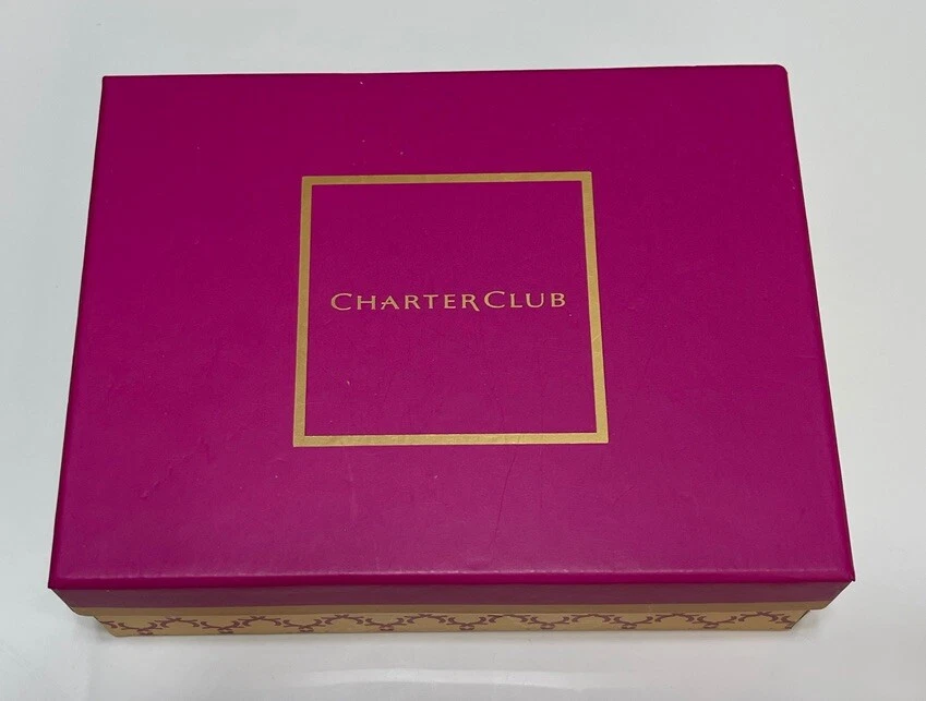 Juego de caja de collar/pendientes Charter Club tono plata imitación perlas y cristal Foto 3 de 4