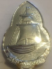 Vintage Souvenir Spoon Collectible Cacao De Zaan Cocoa Powder Belgium