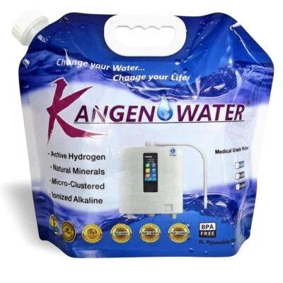 Pack of 10 Kangen Bags ( 5L/1.3G ) – Water Not Included - Purple K8- Brand New