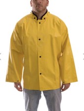Tingley J12207 Magnaprene Flame Resistant ASTM D6413 Rain Jacket Yellow Size XL