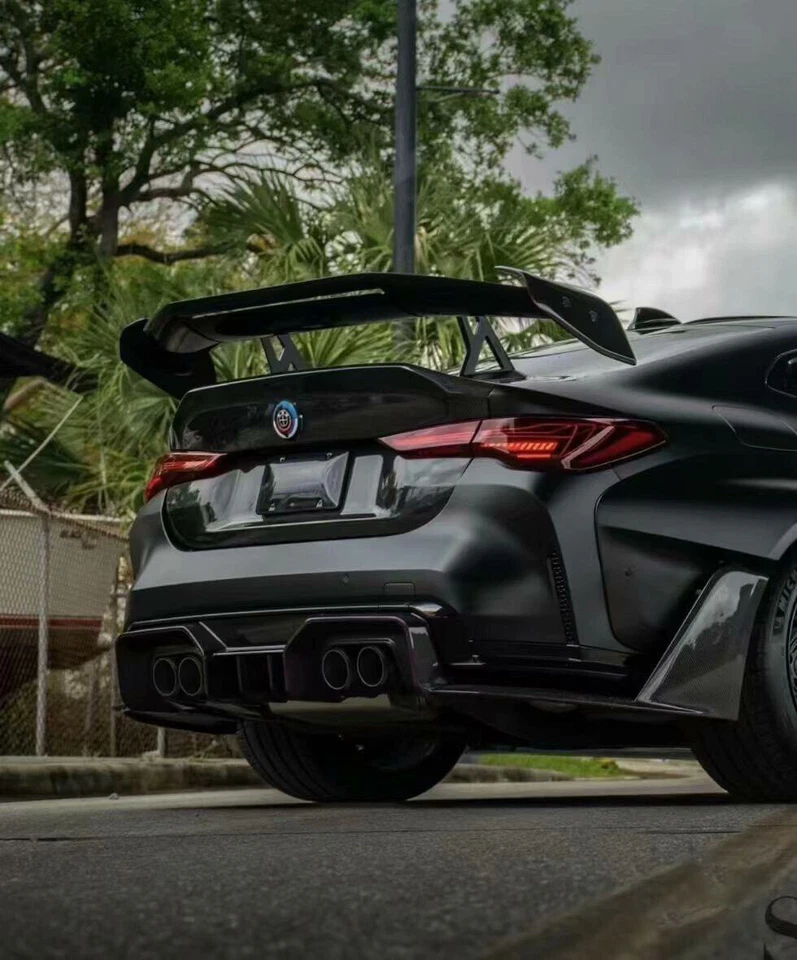 Alerón trasero de fibra de carbono para Dodge Viper ACR GT2 estilo GT de carreras Foto 4 de 4