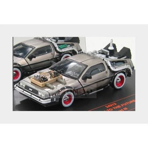 1:43 VITESSE De Lorean Time Machine Back To Future 3 Ritorno Al Futuro 3 VE24013 - Immagine 2 di 2