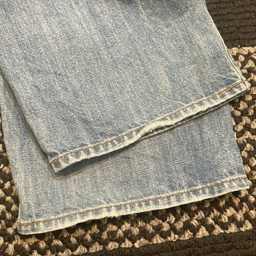 Vintage Lucky Brand Jeans Men 36 Blue 181 Relaxed Straight Flap Pocket Retro Y2K - Picture 7 of 11