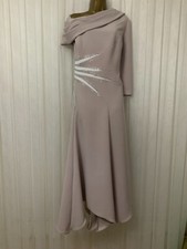 Veni Infantino Dress Flare One Sleeve Mother Bride Wedding Occasion Guest