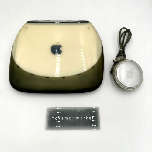 Apple iBook M6411 G3 Clamshell Vintage 192MB 10GB OS 9.1 AC100V Junk In Stock - Picture 2 of 14
