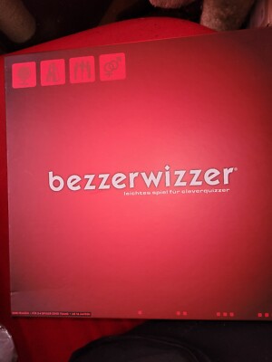  GESELLSCHAFTSSPIEL, QUIZ-SPIEL''BEZZERWIZZER'' -AB 16  , 2 - 4 SPIELER
