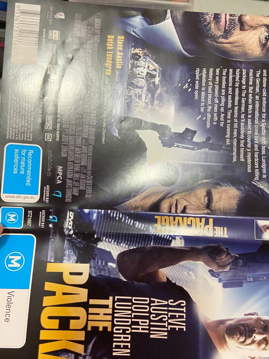 The Package region 4 DVD (2012 Stone Cold Steve Austin / Dolph