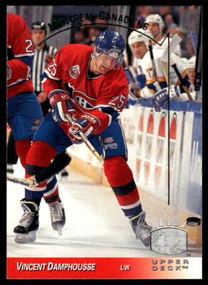 1993-94 Upper Deck #77 Vincent Damphousse Montreal Canadiens SP Hockey Card