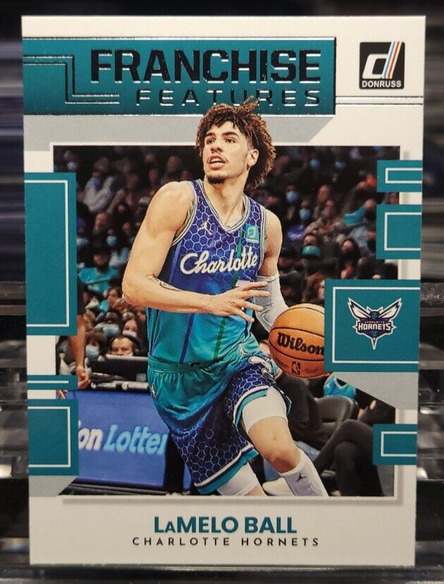 LAMELO BALL 2022-23 Donruss #12 Franchise Features Charlotte Hornets Basketball