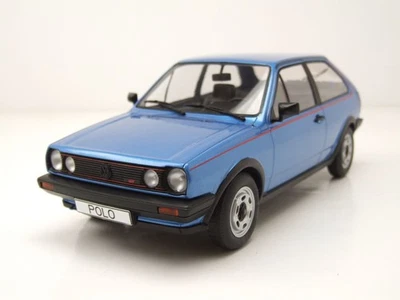 VW Polo 2 Coupe GT 1985 blau metallic Modellauto 1:18 MCG - Bild 1 von 4
