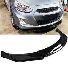 For Hyundai Accent Sedan Front Bumper Lower Lip Spoiler Splitter Cover Body Kit