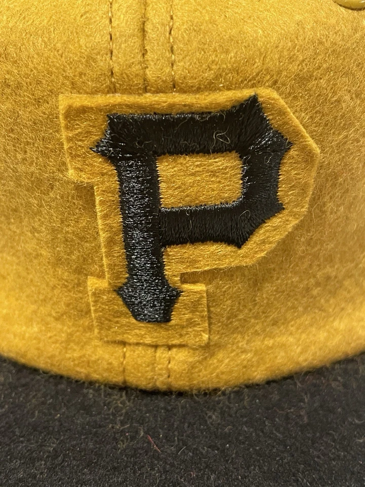 Vintage 1970s Wool Pittsburgh Pirates Cap Hat Kids Small Original Leather Band - Image 2 of 4