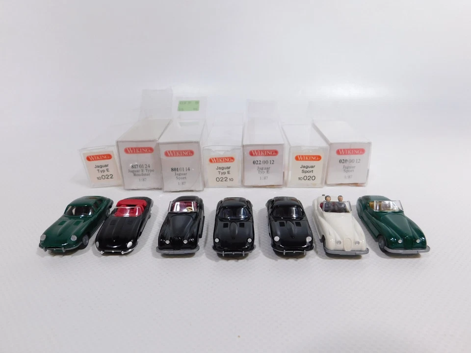 7X Jaguar 022 Type E 020 Sport 801 817 MINT + Box #DI217-0,5 - Photo 4/4
