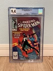 AMAZING SPIDER-MAN #252 CGC 9.4 NM WHITE PAGES MARVEL COMICS 1ST BLACK COSTUME