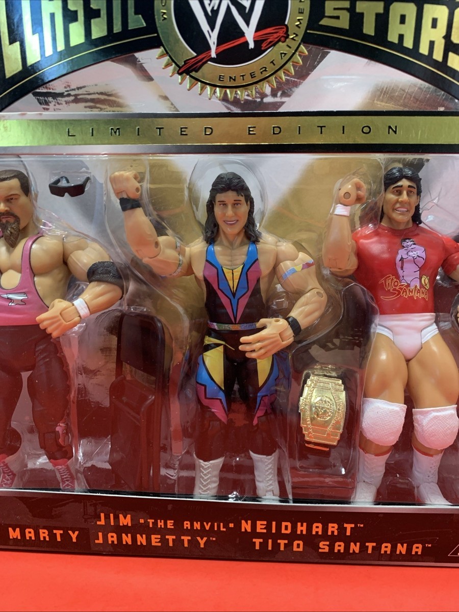 WWE Classic Superstars Jim Neidhart Marty Jannetty Tito
