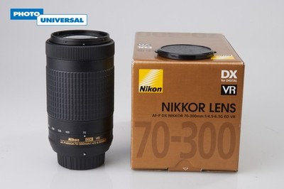 Nikon Nikkor AF-P 70-300mm/4,5-6,3 G ED VR Telezoom Objektiv | OVP | A-